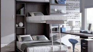 LITERA ABATIBLE CON SOFA NOVA¨ - Muebles Detena