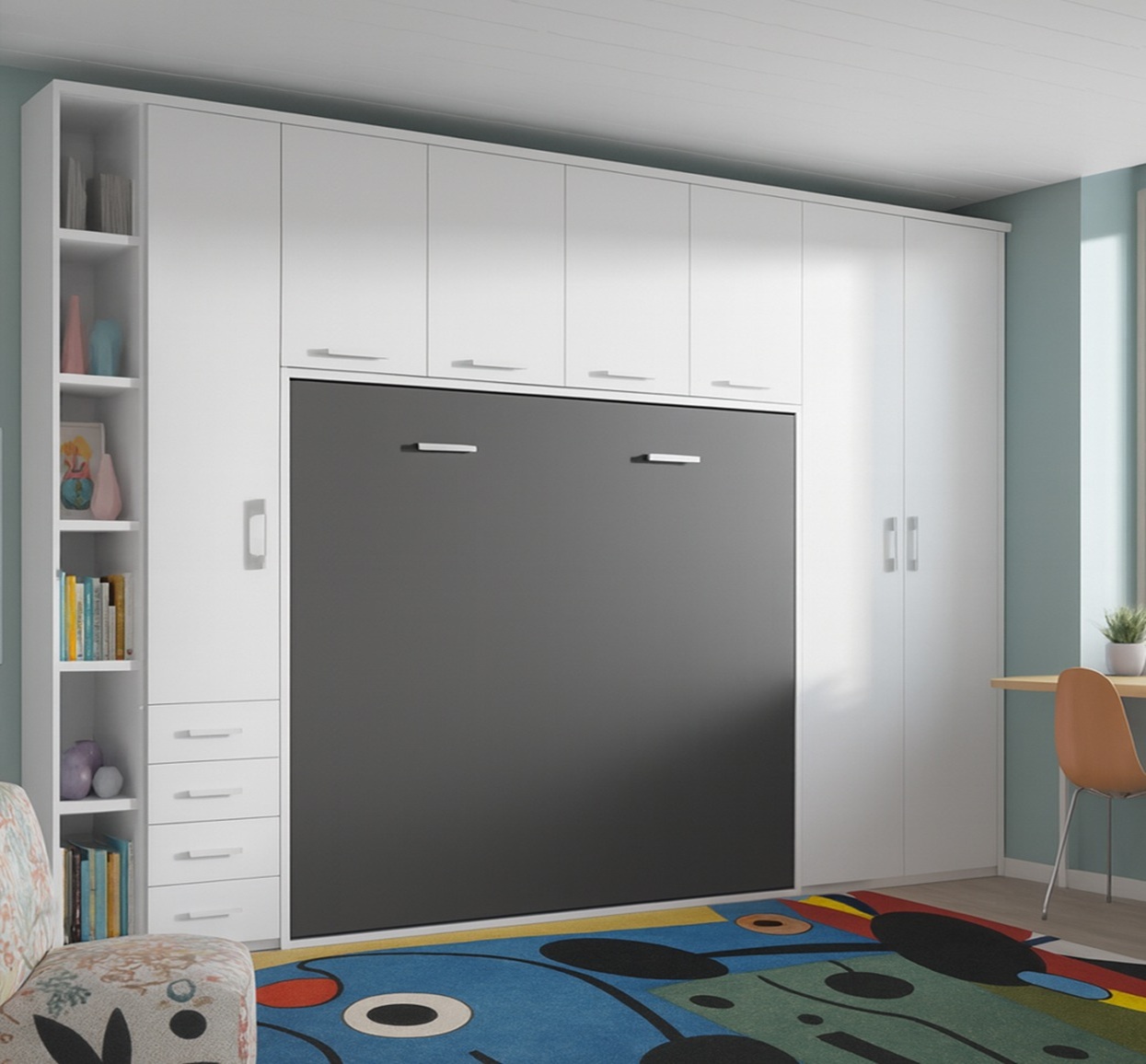 COMPOSICION CON CAMA ABATIBLE RIMOBEL