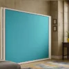 cama abatible horizontal 135 cerrada tipo mueble