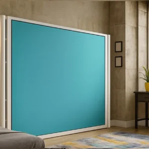 cama abatible horizontal 135 cerrada tipo mueble