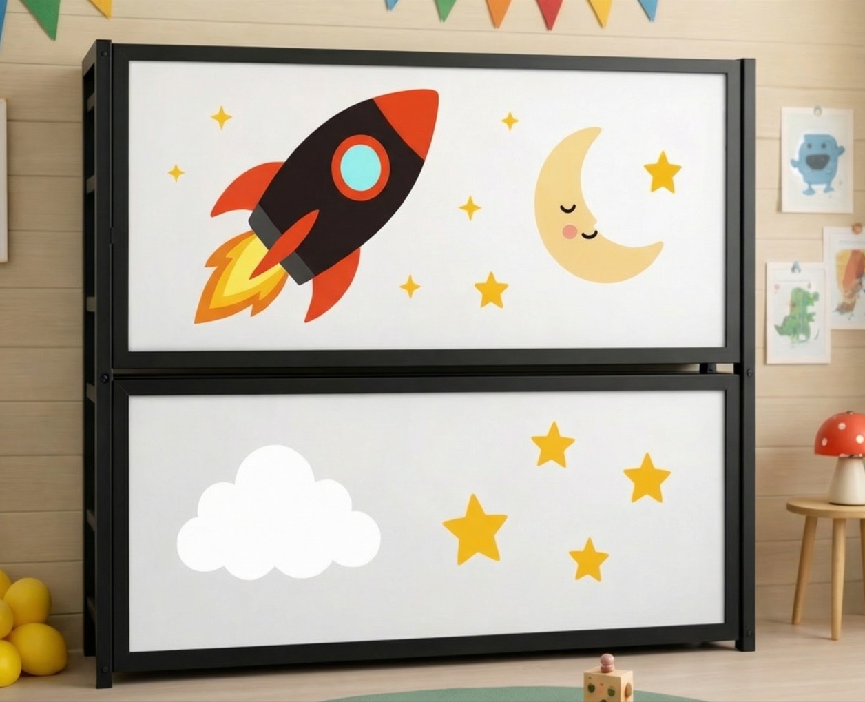 Litera abatible metálica CMB