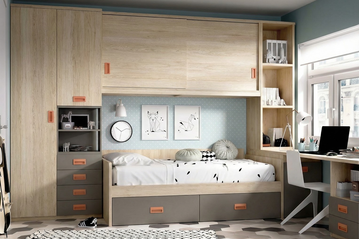 HABITACION PUENTE JUVENIL RMB21.