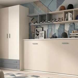 HABITACION COMPLETA CON CAMA ABATIBLE.