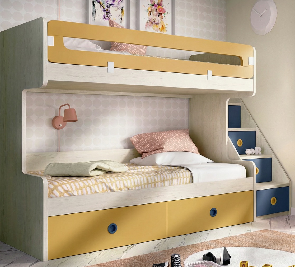 LITERA JUVENIL CON CAJONES ROKY RIMOBEL