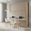 cama abatible de matrimonio con escritorio inorporado barcelona