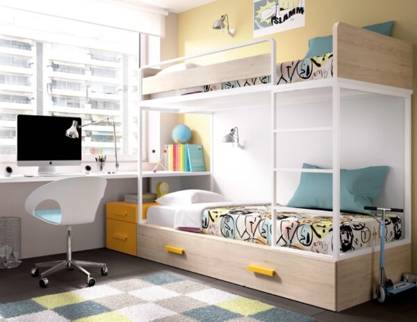 LITERA CON CAMA EXTRAIBLE - Imagen 6