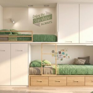 Litera tren con altillo superior suprem.