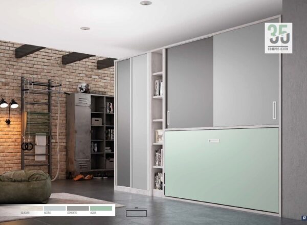 composicion cama abatible 35