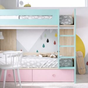 LITERA JUVENIL CON CAJONES RMB12