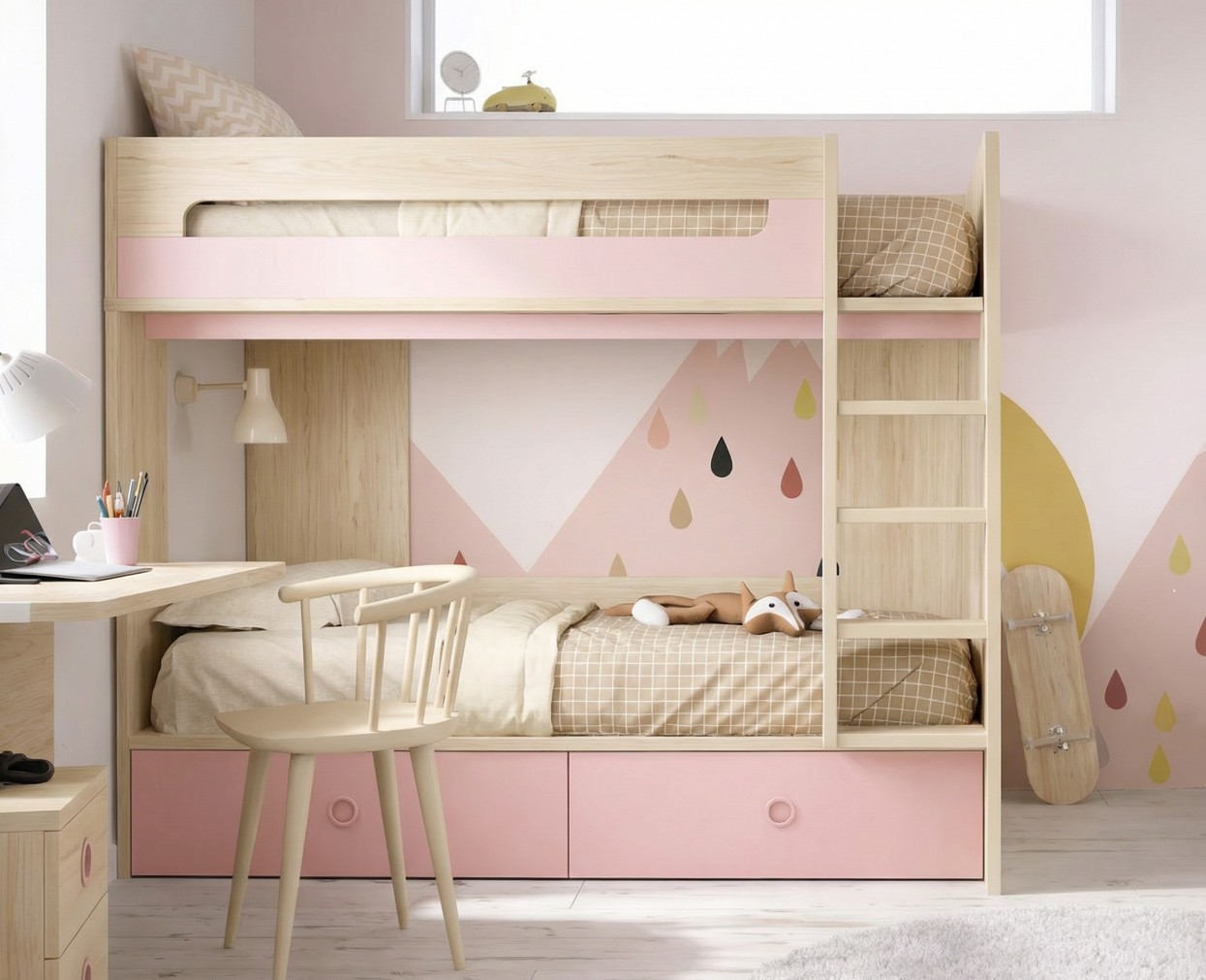 LITERA JUVENIL CON CAJONES RMB12.