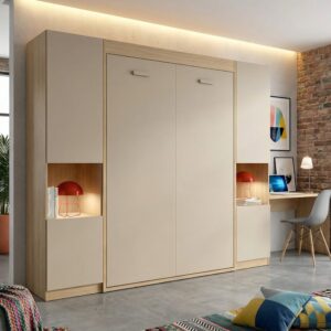 Camas abatibles con sofá, armario y escritorio desde 699€ | Barcelona