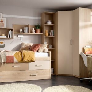 Habitación juvenil completa en Badalona