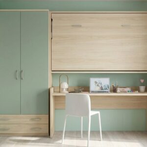 Habitación con cama alta abatible frm412.