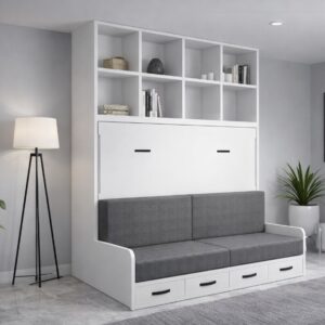 CAMA ABATIBLE CON SOFA GLICERIO CHAVES