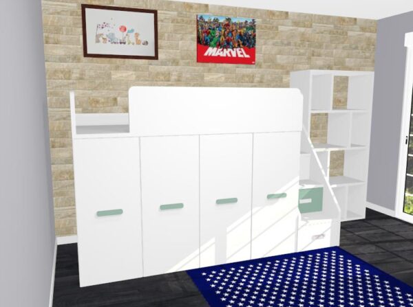 cama alta azor invent