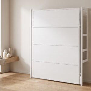 Cama abatible de matrimonio metalica 135x190 CMB