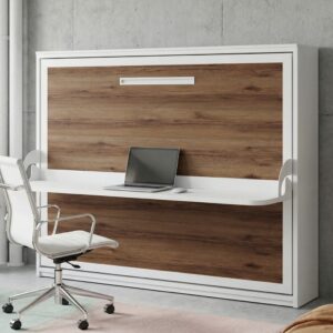 CAMA ABATIBLE CON ESCRITORIO NOVA 135x190.