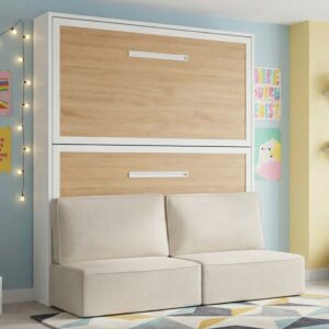 LITERA ABATIBLE CON SOFA INCORPORADO NOVA.