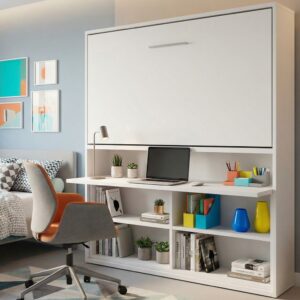 CAMA ABATIBLE CON MESA ESTUDIO.