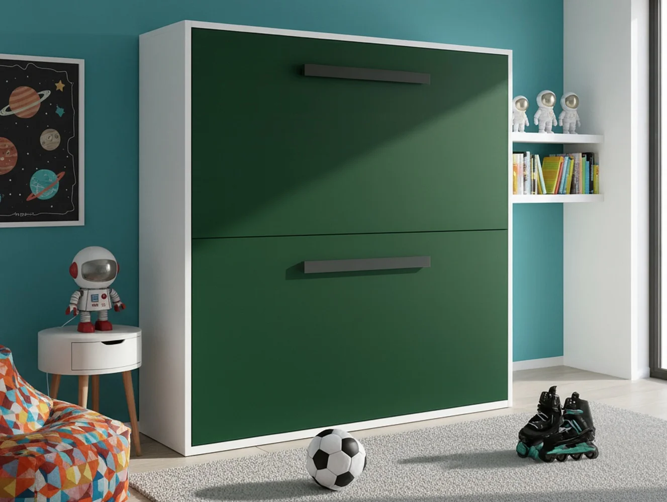 LITERA ABATIBLE NOVA MEGA 80x180. - Imagen 6