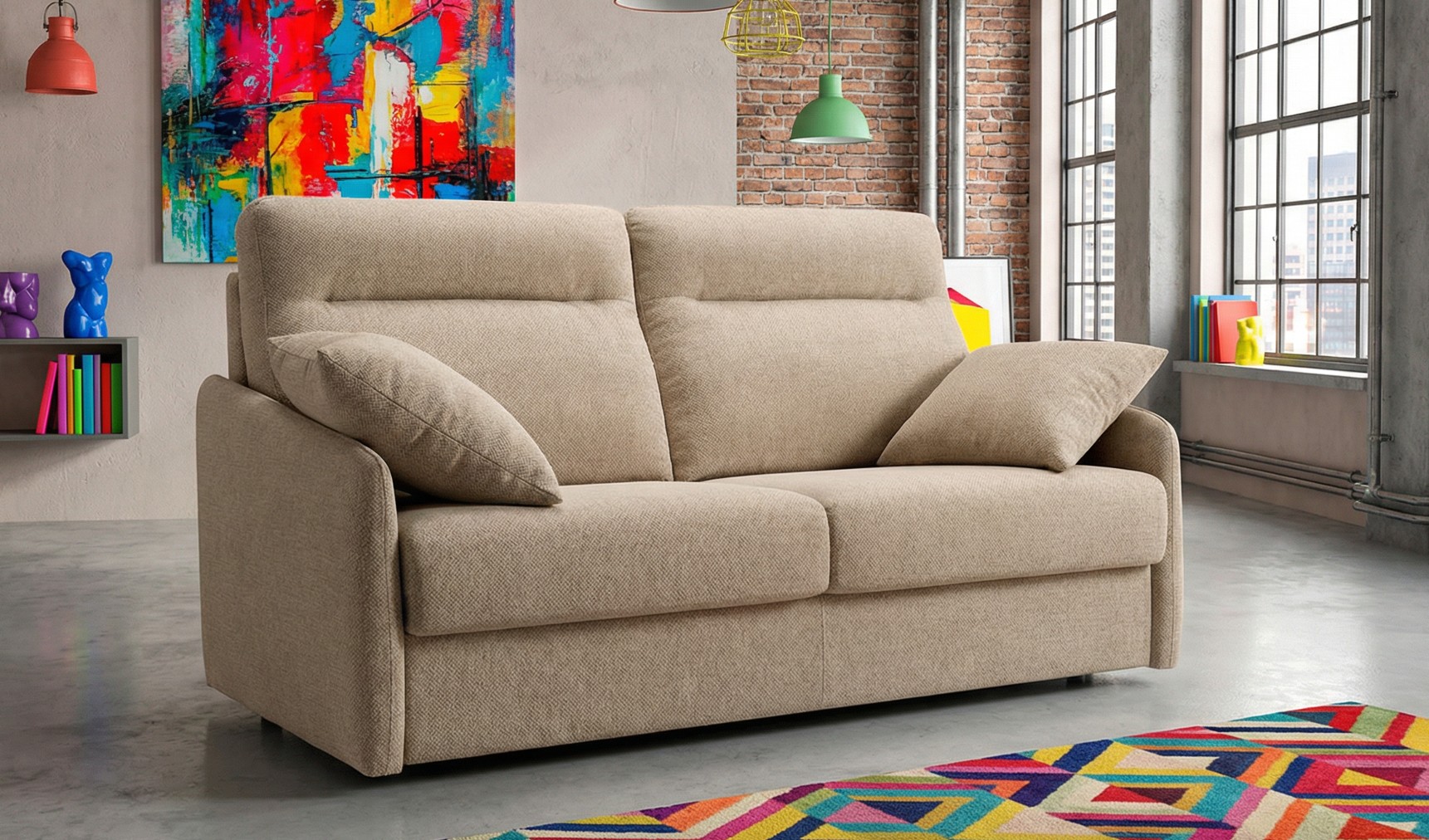 SOFA CAMA ITALIANO BASC.