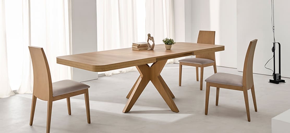 MESA DE COMEDOR EXTENSIBLE - Imagen 5