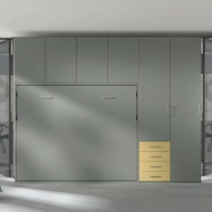 COMPOSICION CON CAMA ABATIBLE M86