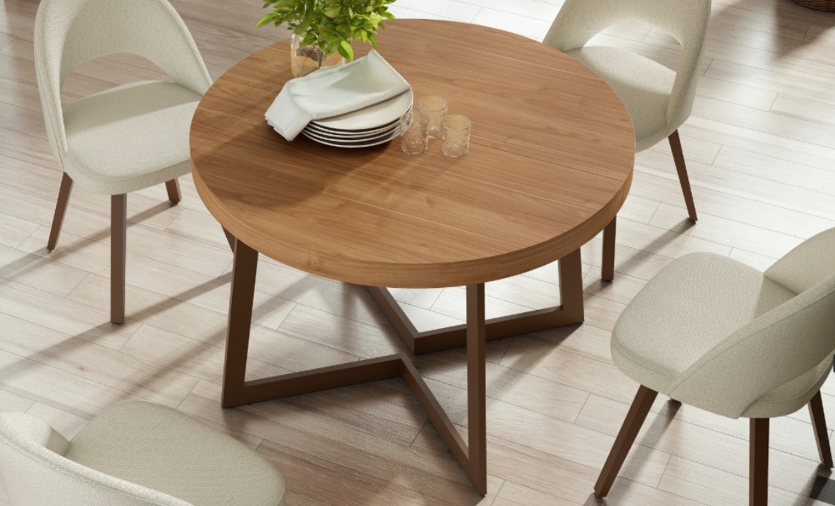 MESA COMEDOR EXTENSIBLE MELODY