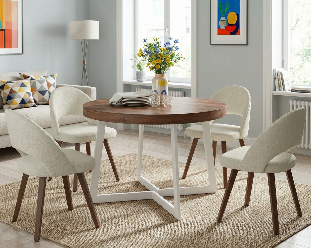 MESA COMEDOR EXTENSIBLE MELODY. - Imagen 7