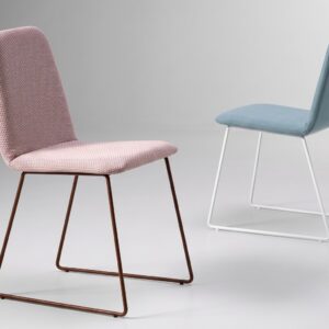 Silla de comedor Turín de Pemi tapizada