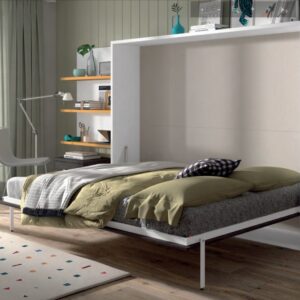 Cama abatible matrimonio 135x190 horizontal WIN - vista del somier