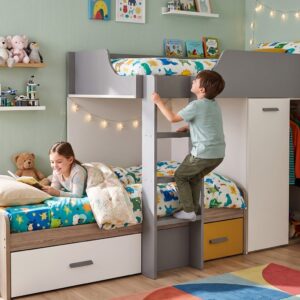 Litera tren juvenil WIN 028 - Muebles Detena