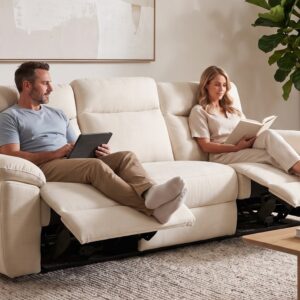 SOFÁ RELAX ELÉCTRICO CON CHAISE LONGUE XENIA