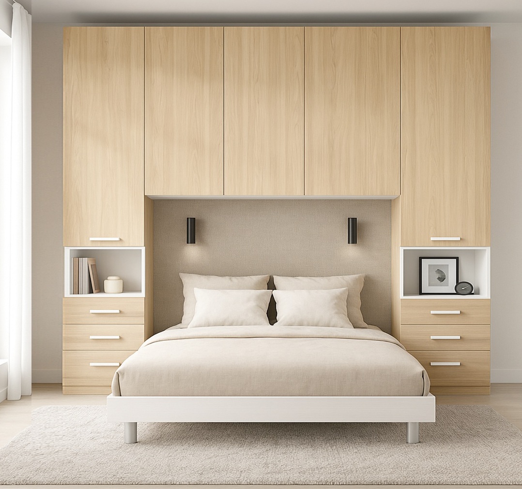 Dormitorio con armario puente matrimonio RMBO - Imagen 6