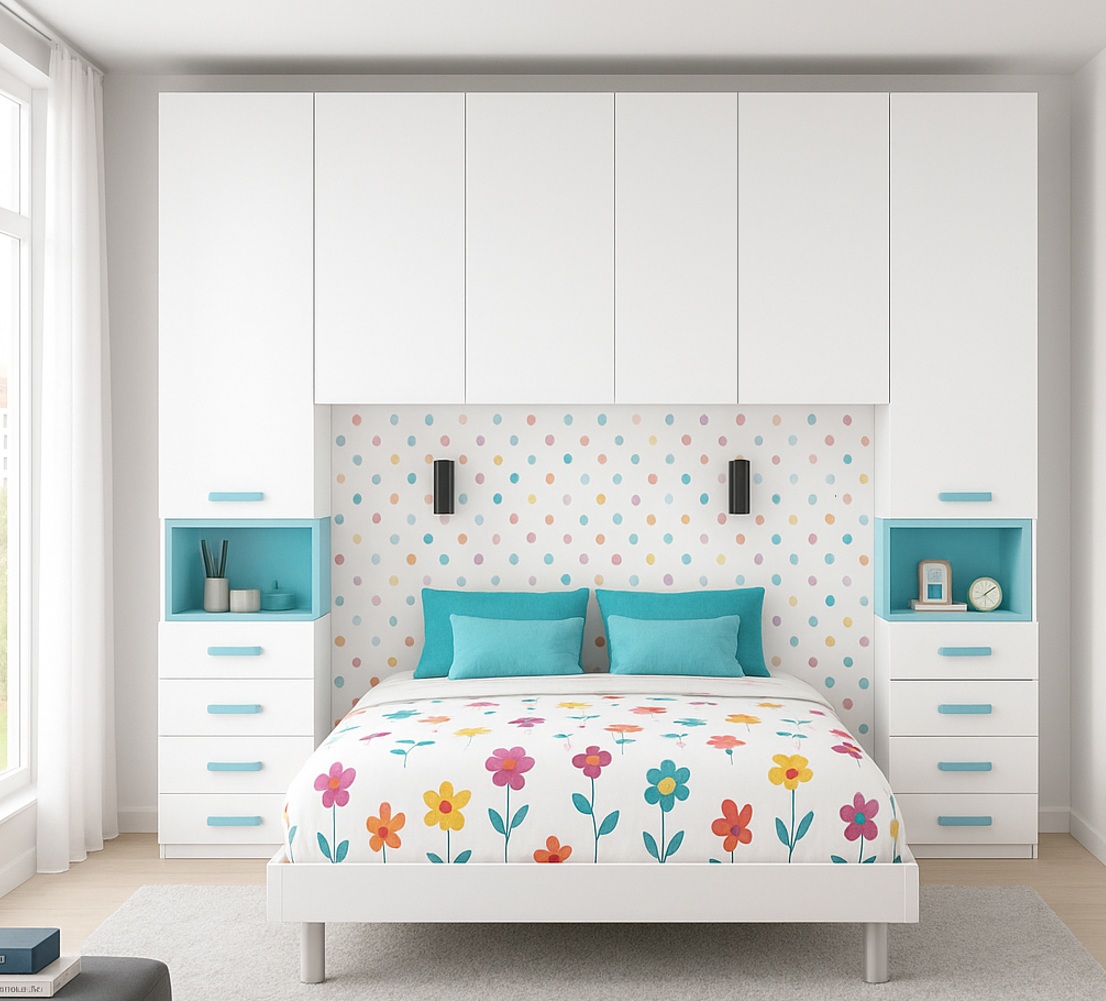 Dormitorio con armario puente matrimonio RMBO - Imagen 5