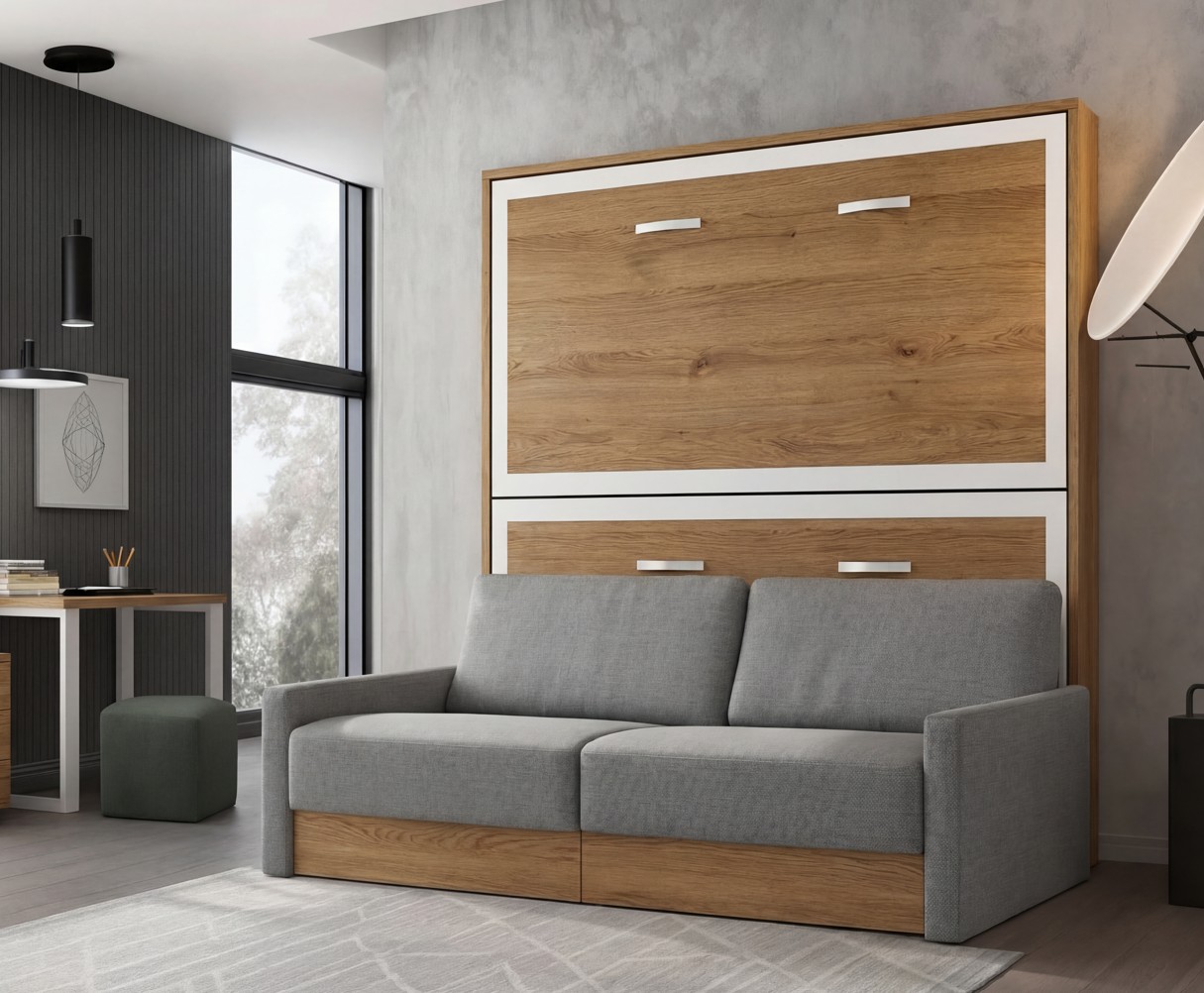 LITERA ABATIBLE CON SOFA NOVA