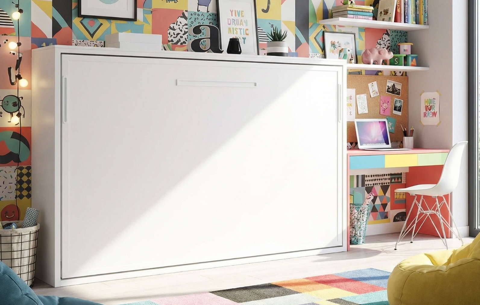 CAMA ABATIBLE HORIZONTAL NOVA90