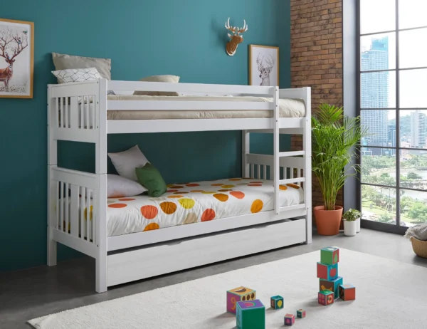 LITERA CONVERTIBLE DE MADERA MACIZA