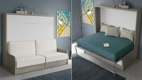 CAMA ABATIBLE CON SOFA NOVA140 - Imagen 7