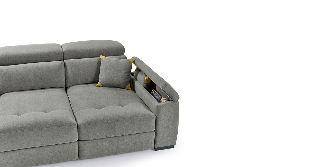 SOFA CHAISE LONGUE MAGNUM ASIENTOS VISCOELASTICA - Imagen 9