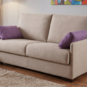Sofa cama italiano 120 cm compacto cerrado con apertura italiana y colchon 120x190
