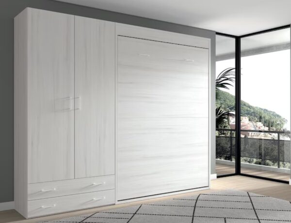 CAMA ABATIBLE CON ARMARIO WN - Imagen 5