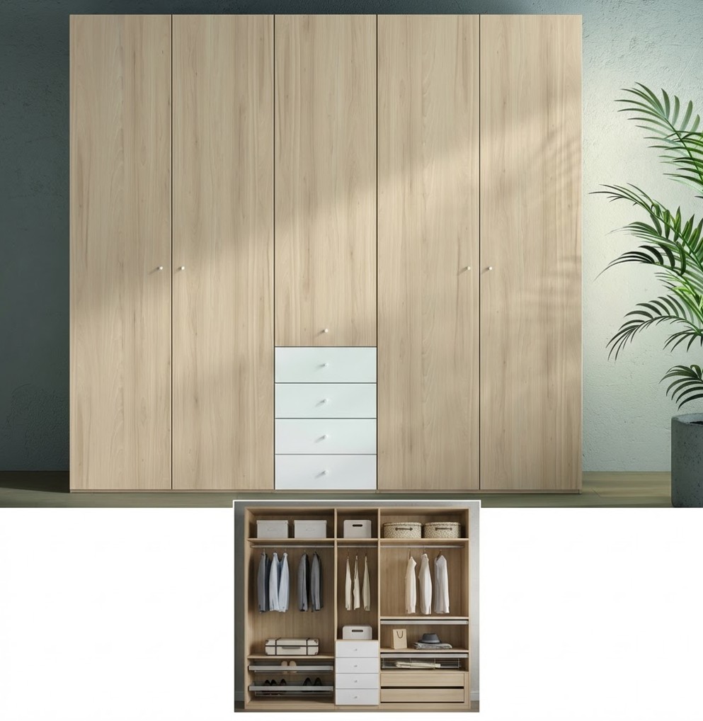 ARMARIO DE 5 PUERTAS EMOTION. - Imagen 4