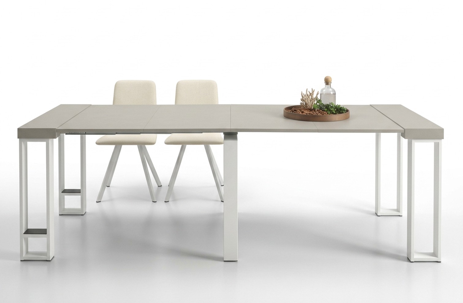 Mesa consola extensible Pemi para comedor hasta 10 personas
