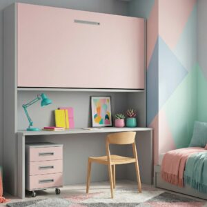 CAMA ALTA ABATIBLE CON ESCRITORIO YBN.