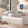 Cama nido con cajones Win 90x190 cm - Muebles Detena