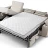 Sofá cama Magnum Elite abierto con cama 140x200 y chaise longue