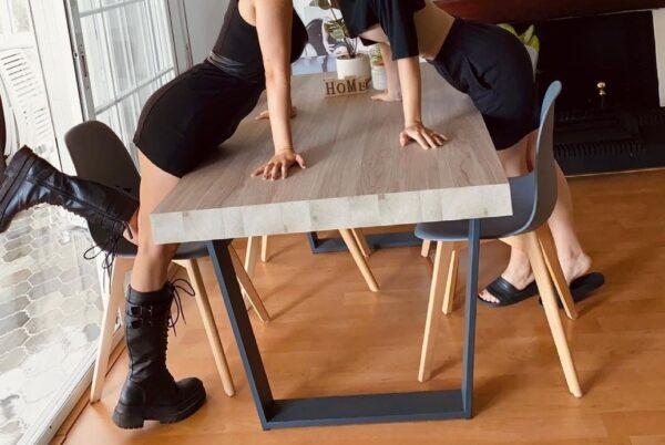 MESA DE COMEDOR RECTANGULAR KZAN241 - Imagen 4