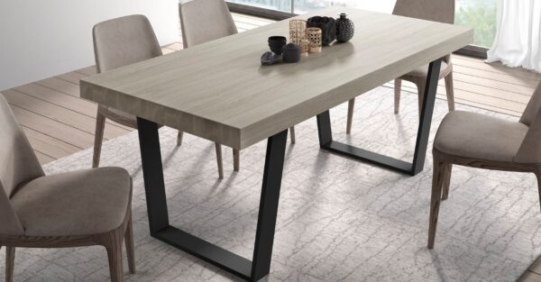 MESA DE COMEDOR RECTANGULAR KZAN241 - Imagen 5