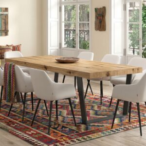 MESA DE COMEDOR RECTANGULAR FIJA 120KZAN.